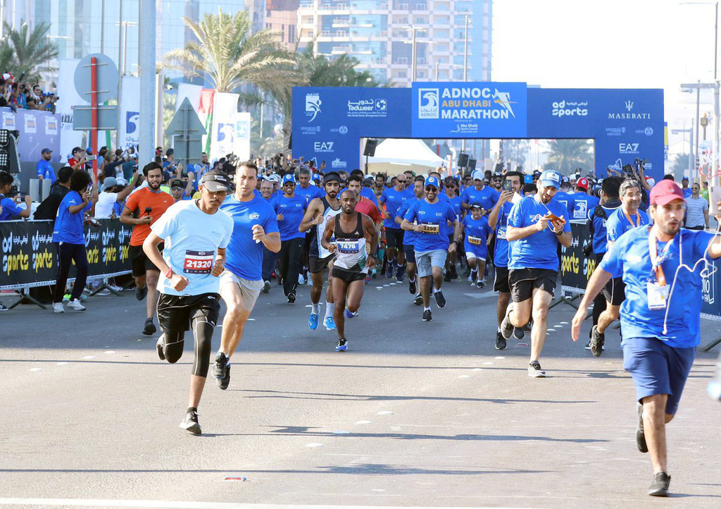 Abu Dhabi Marathon — 10k option